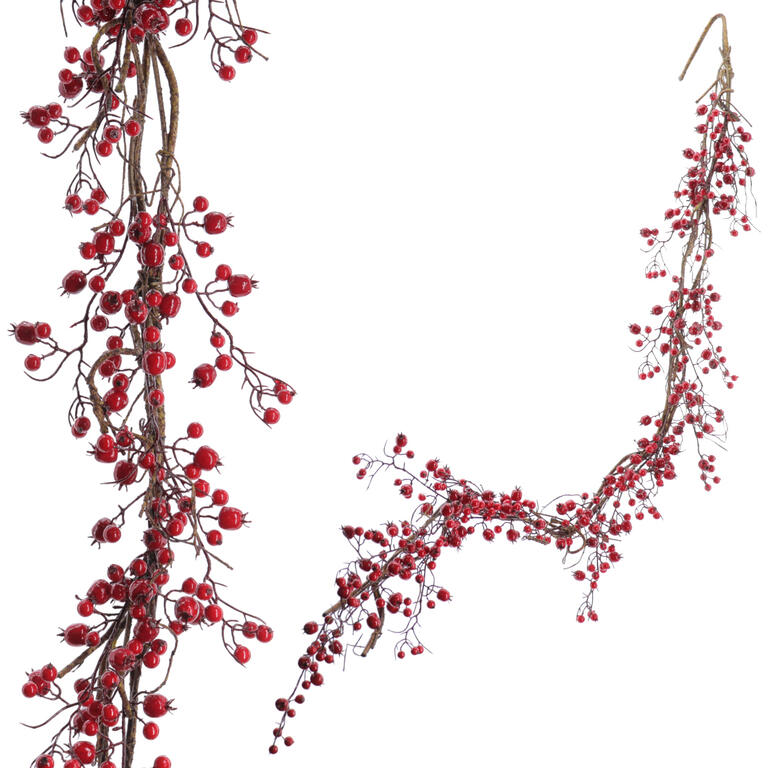 GRINALDA BAGAS VERMELHA 175CM