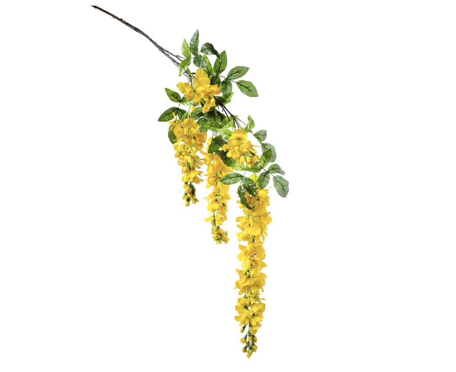 HASTE WISTERIA AMARELA 145CM
