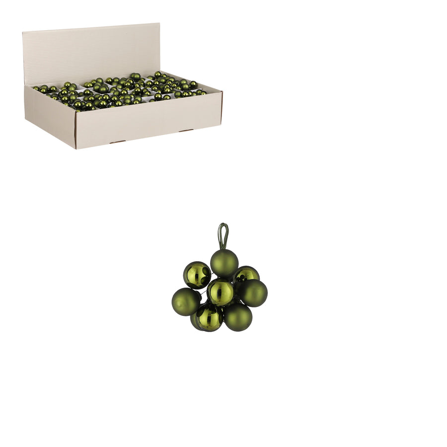 CONJUNTO MINI BOLAS VERDES 2CM