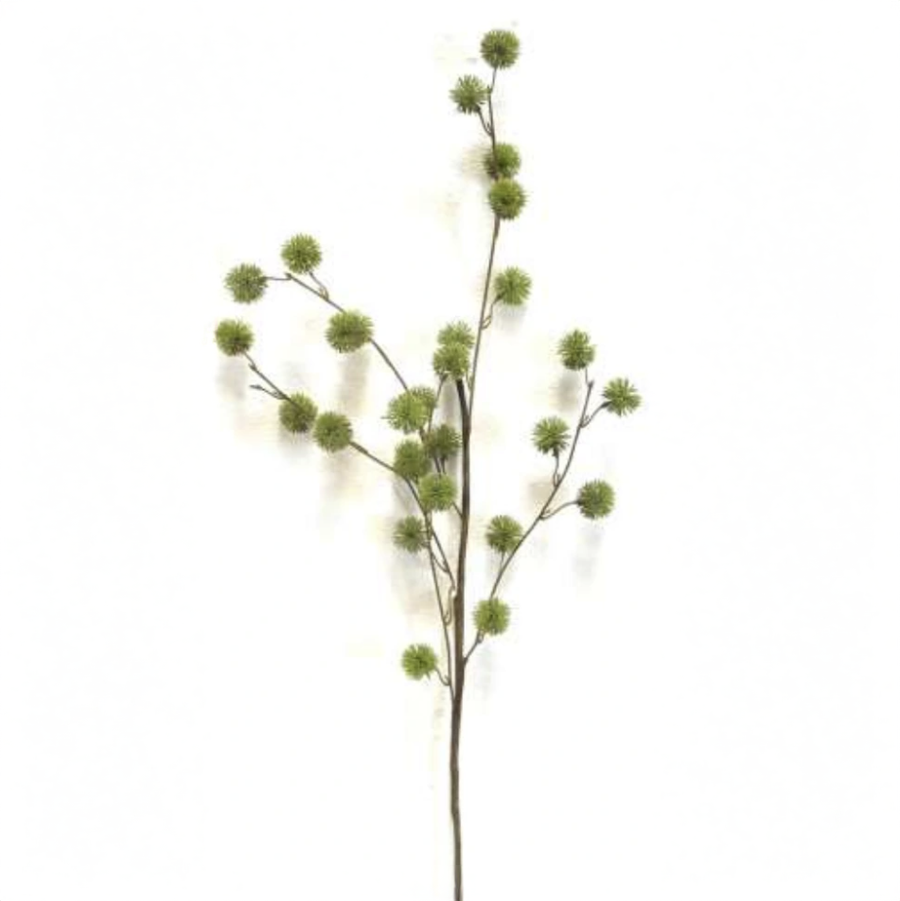 HASTE BAGAS/POMPOM VERDE 87CM