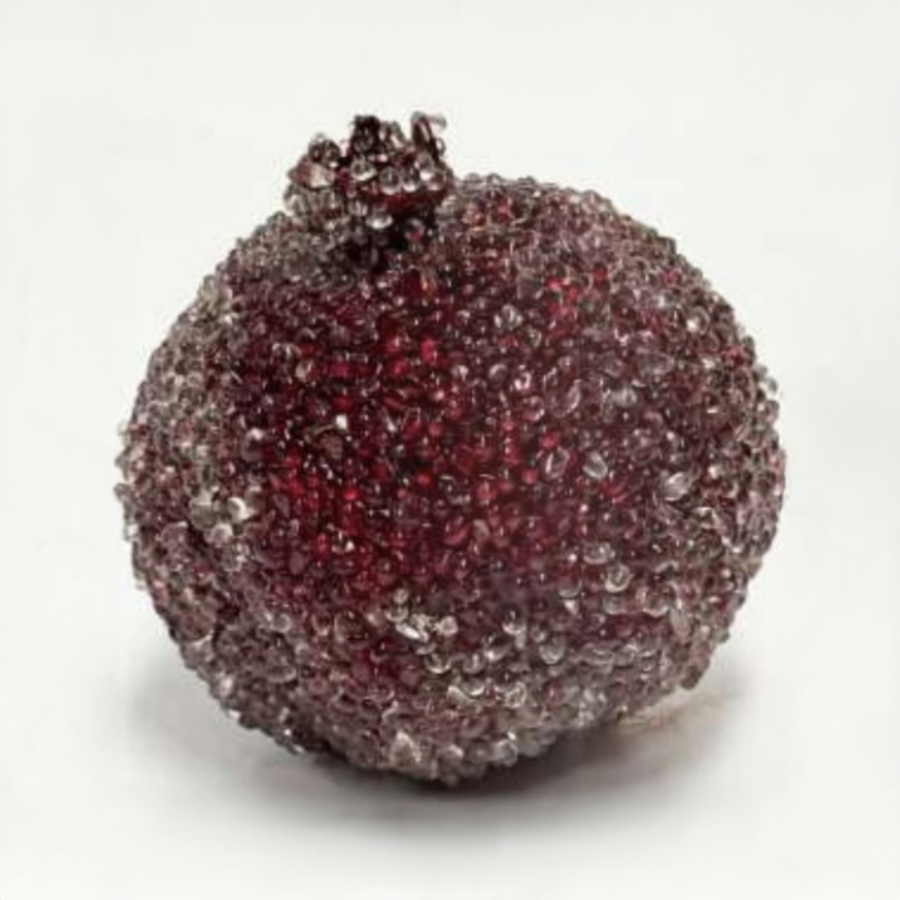 ROMA C/GLITTER CRISTALIZADA NEVADA  9CM