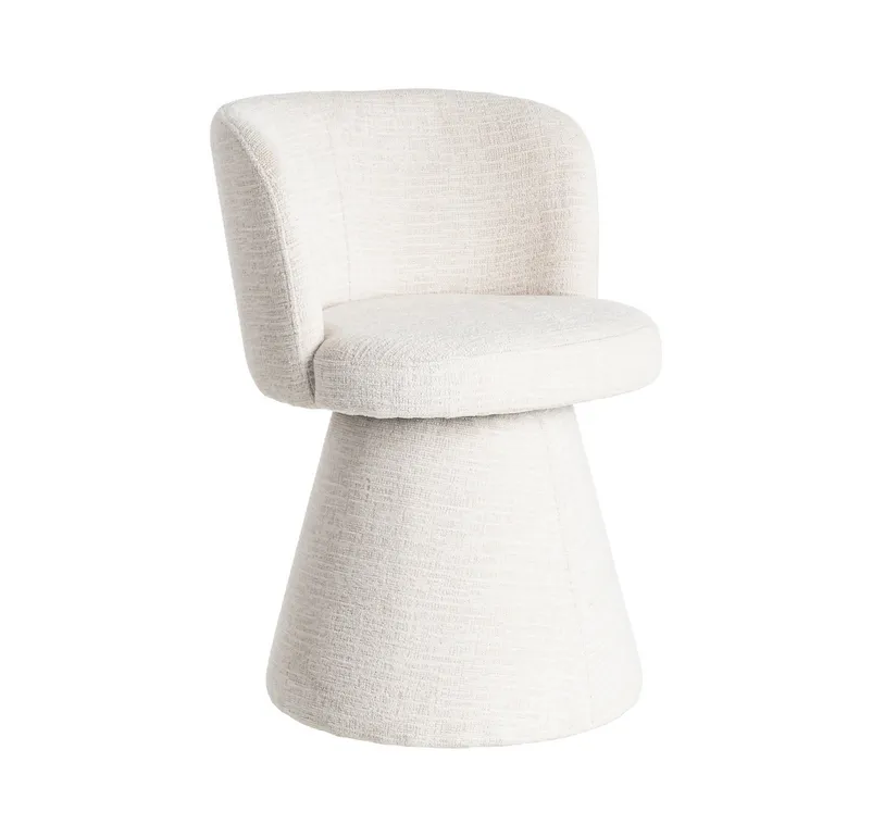 CADEIRA CREME TELA ROOM 55x50x77CM