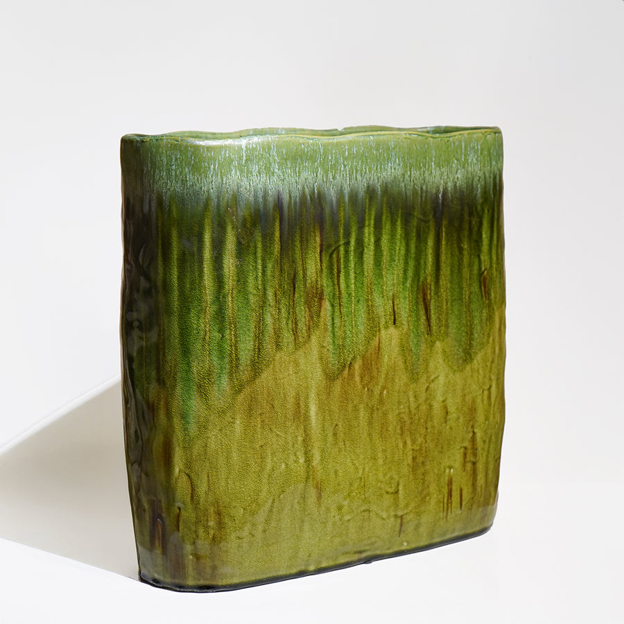 JARRA CERAMICA VERDE 43x16x41,51