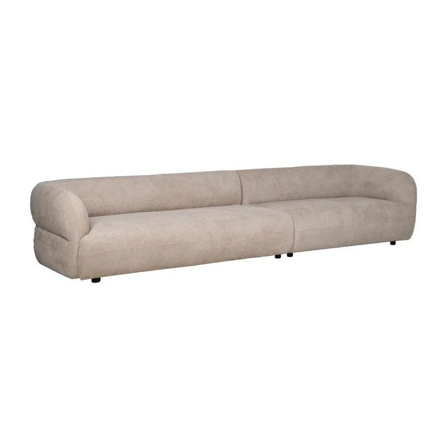 SOFA 2 MODULOS 199x92x65CM | 151x92x65CM + PUF 66x87x39CM  ROOM BEGE