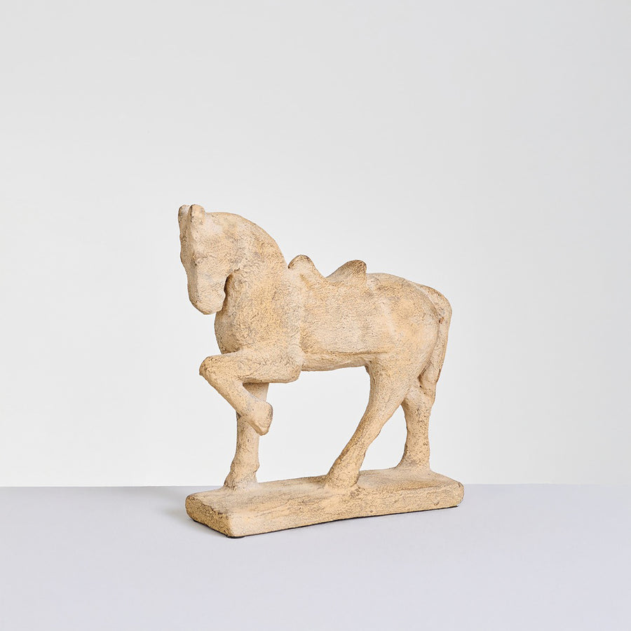 CAVALO JEREZ CREME 35x12x35CM
