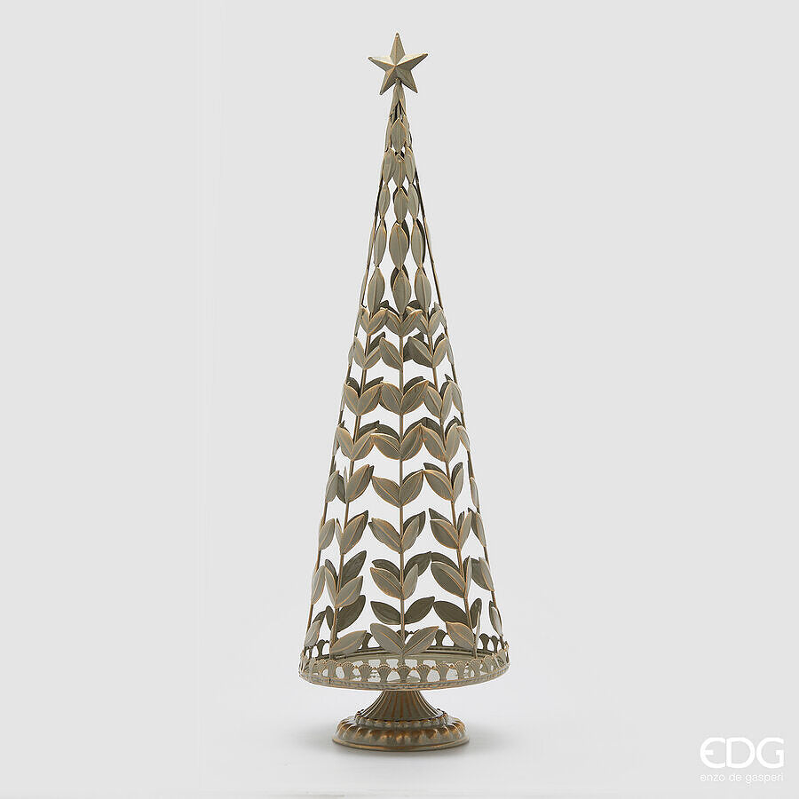 DECORO PINOFOGLIE METAL H.79.5 D.23 C5