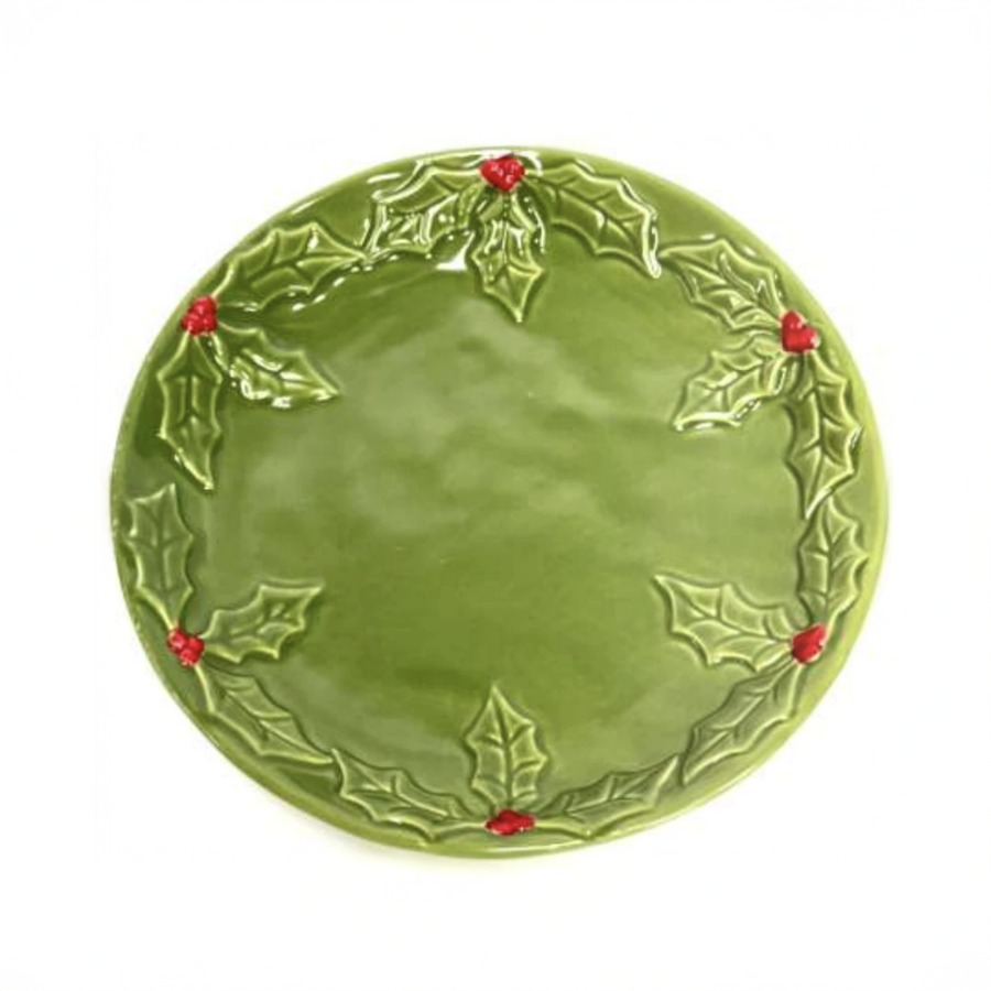 PRATO AZEVINHOS VERDE 19,5CM