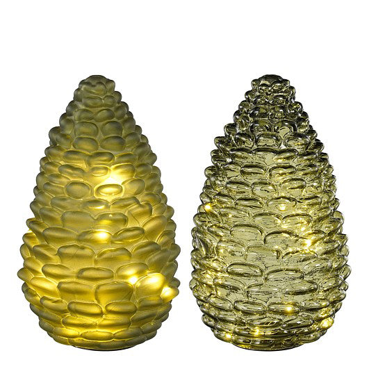 PINHA VERDE LED SORT 25x15