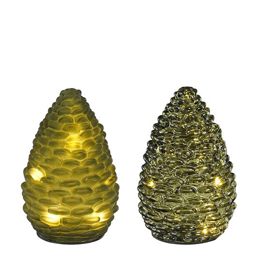 PINHA VERDE LED SORT 15x10