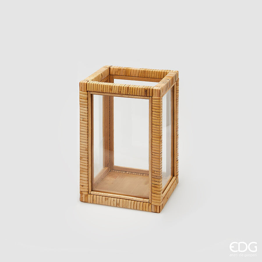 LANTERNA BAMBU 29x20CM