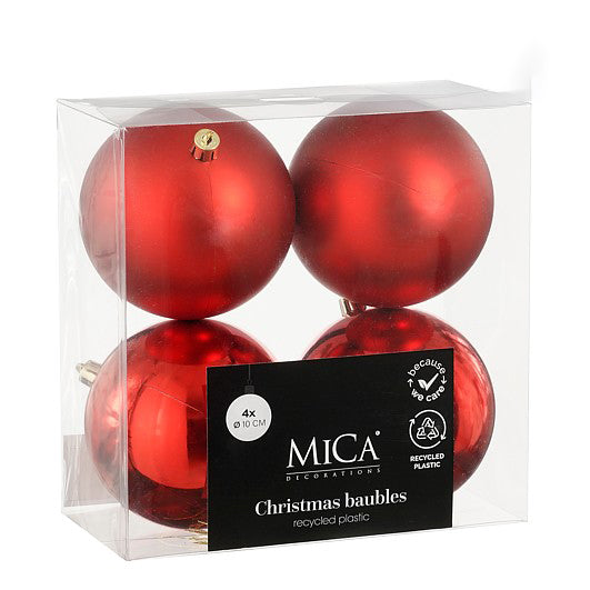 BOLA UNBREAK VERMELHA  10CM