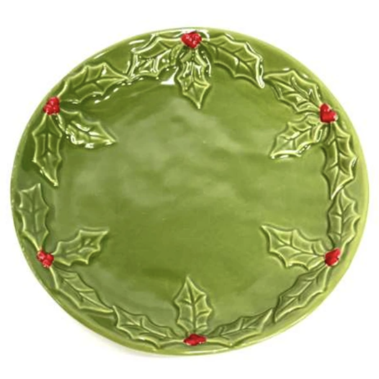 PRATO AZEVINHOS VERDE 9,5CM