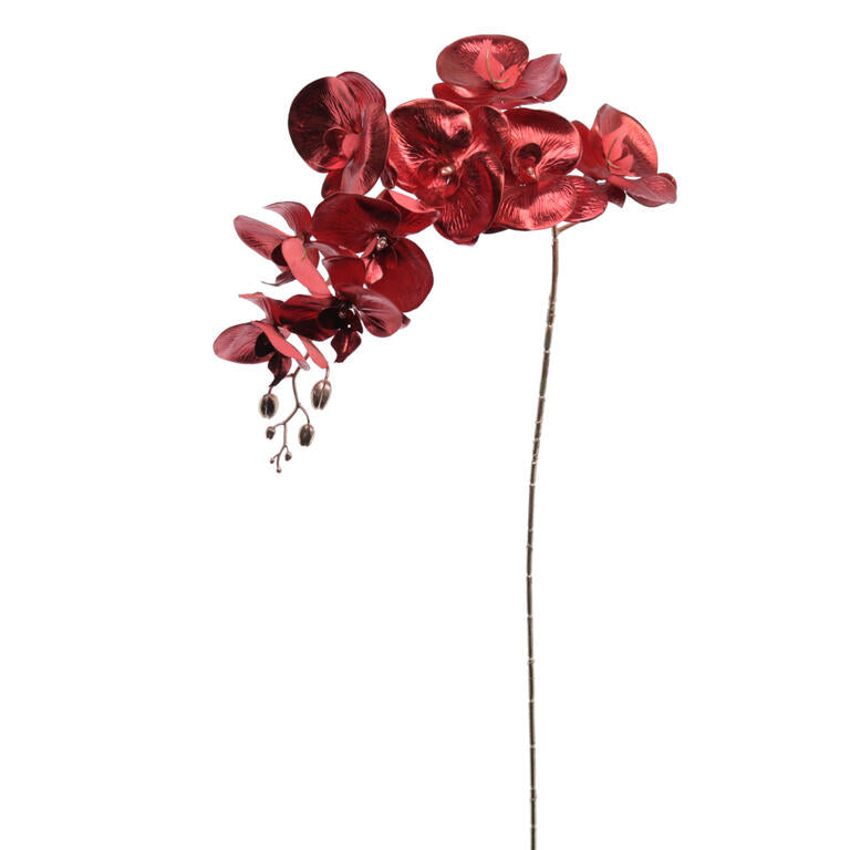 PHALENOPSIS VERMELHO METALIZADO