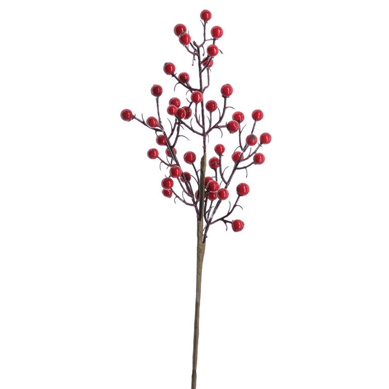 HASTE BAGAS VERMELHAS 38CM