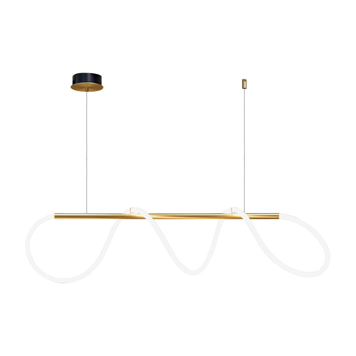 CANDEEIRO TETO WILLA DOURADO 140x180