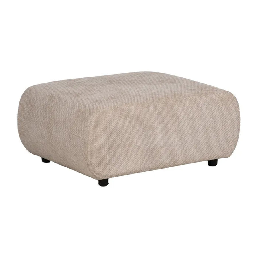 SOFA 2 MODULOS 199x92x65CM | 151x92x65CM + PUF 66x87x39CM  ROOM BEGE