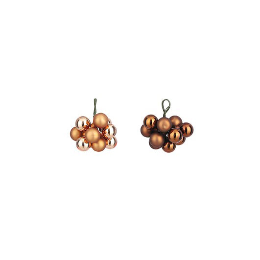 CONJUNTO MINI BOLAS CASTANHO SORT 2CM