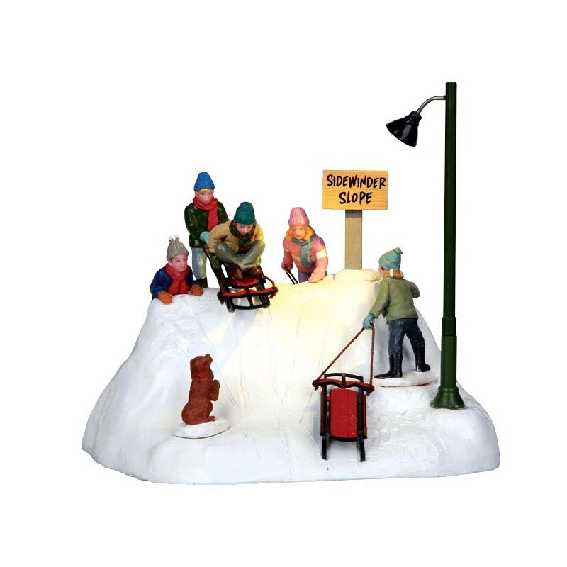 CENARIO BRINCADEIRA NA NEVE C/CANDEEIRO 17.4 x 15 x 15.8