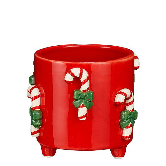 POTE VERMELHO C/BENGALAS 11x13,5