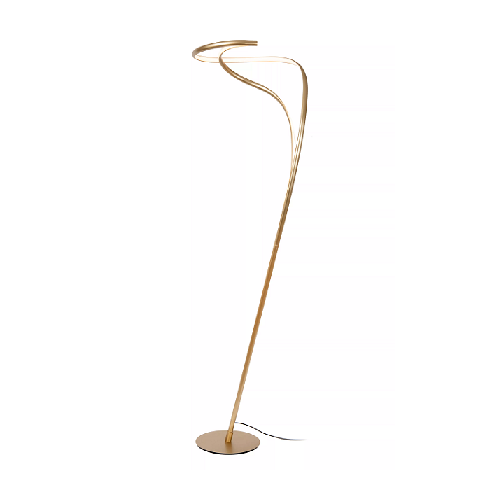 CANDEEIRO PE SARDANA DOURADO 44x44x180