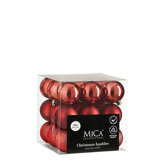 BOLA UNBREAK VERMELHA  6CM