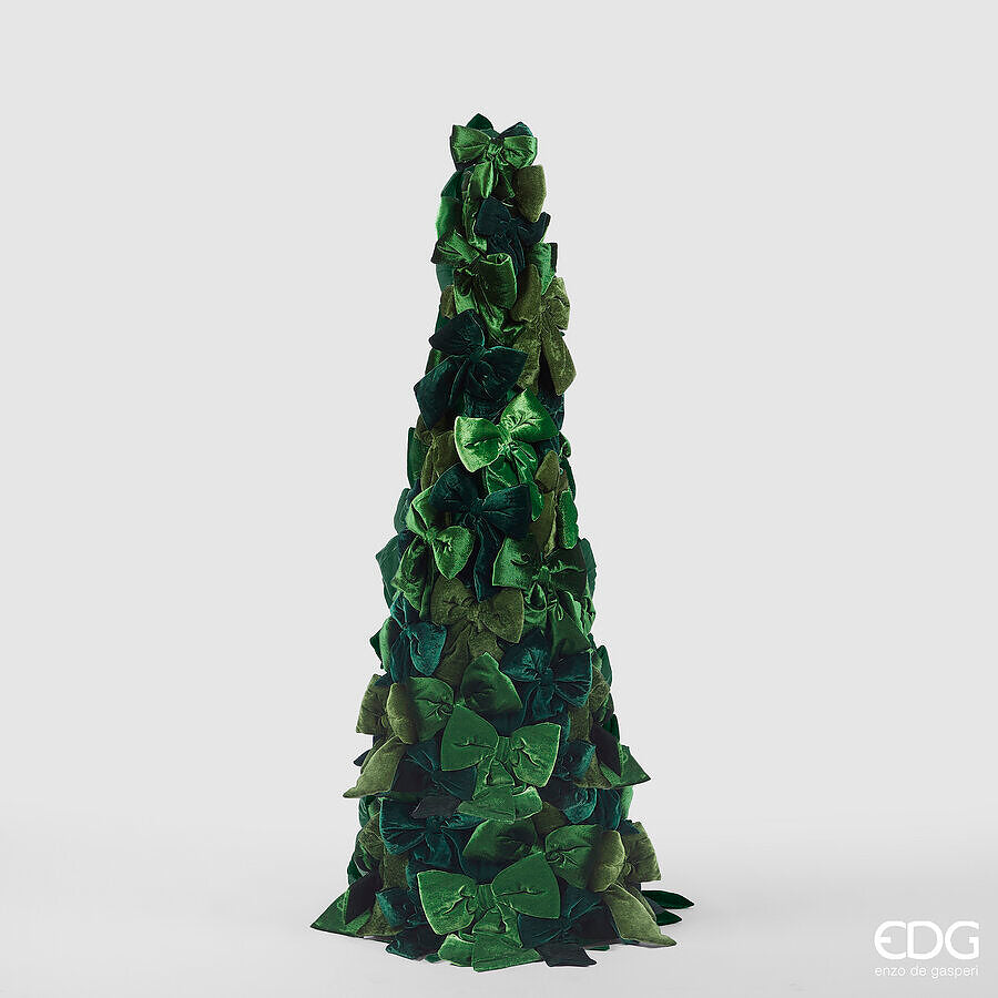 ÁRVORE DE LAÇOS VERDE H.80 D.35CM