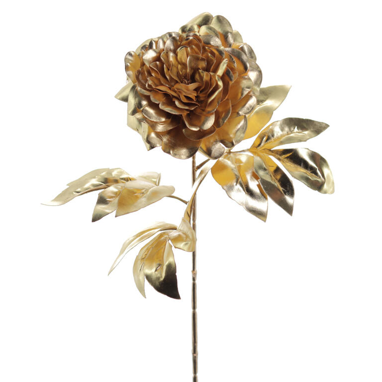 PEONIA DOURADO METALIZADO