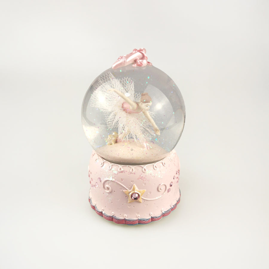 GLOBO C/BAILARINA ROSA C/TUTU 10CM