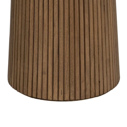 MESA JANTAR MADEIRA CIMENTO ROOM 120x120x77CM