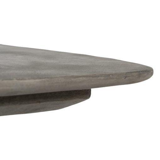 MESA JANTAR MADEIRA CIMENTO ROOM 120x120x77CM