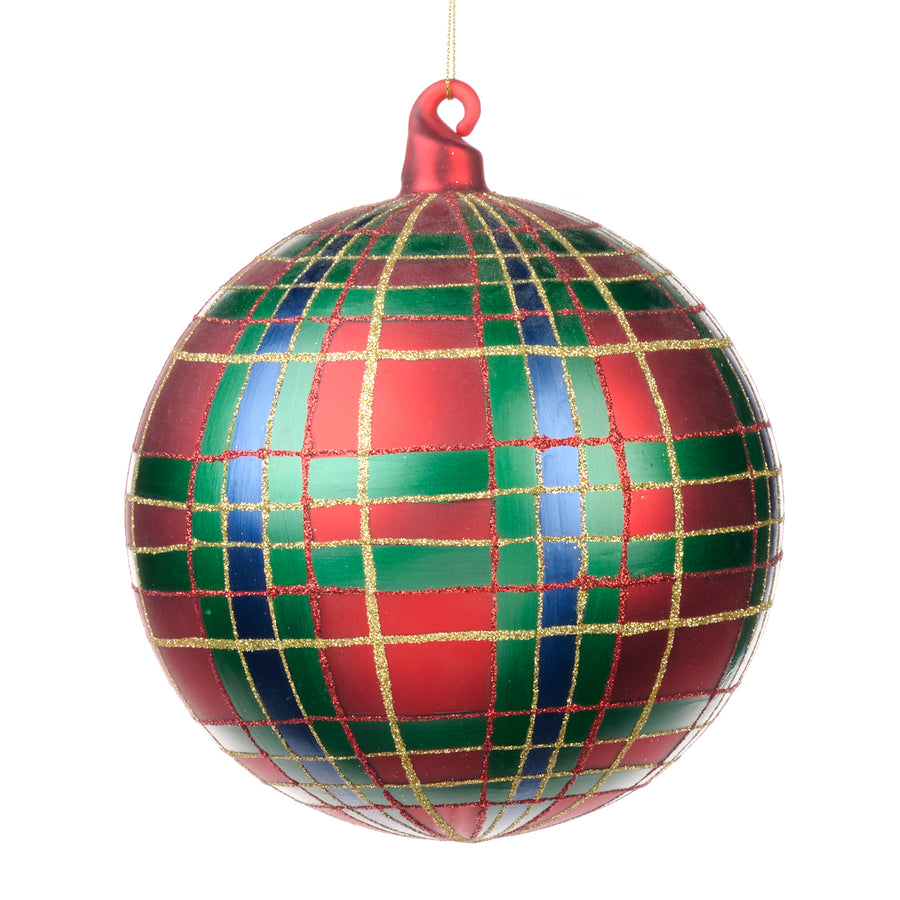 BOLA VERMELHO/VERDE/AZUL/DOURADO 15CM