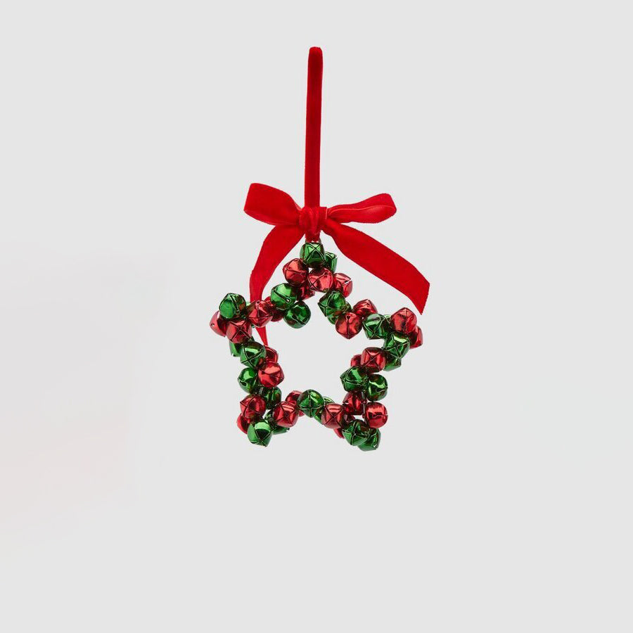 ESTRELA NATAL VERMELHO/VERDE D11CM