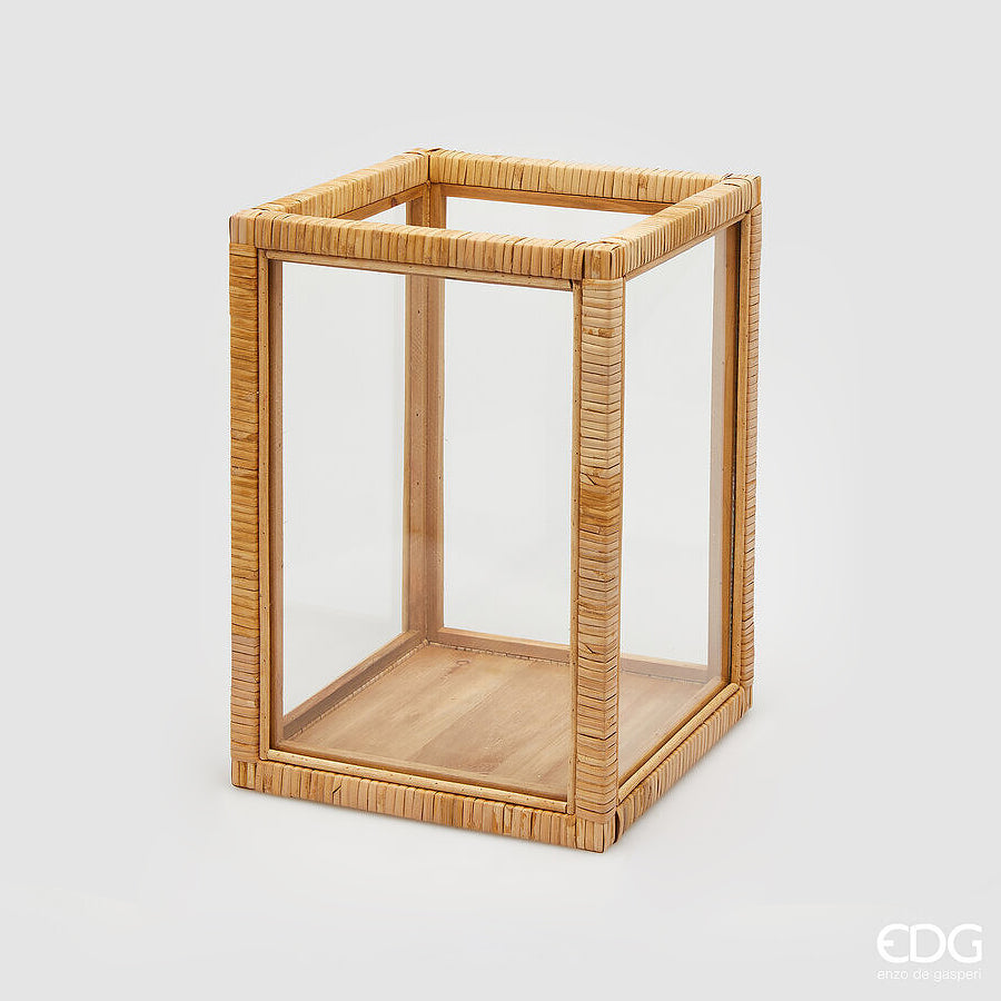 LANTERNA BAMBU 38x27CM