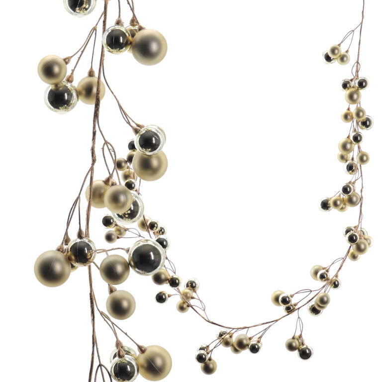 GRINALDA BOLAS DOURADO 180CM