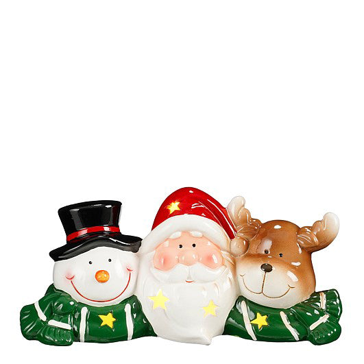 SET NATAL VERDE/VERMELHO/BRANCO 26x9x11