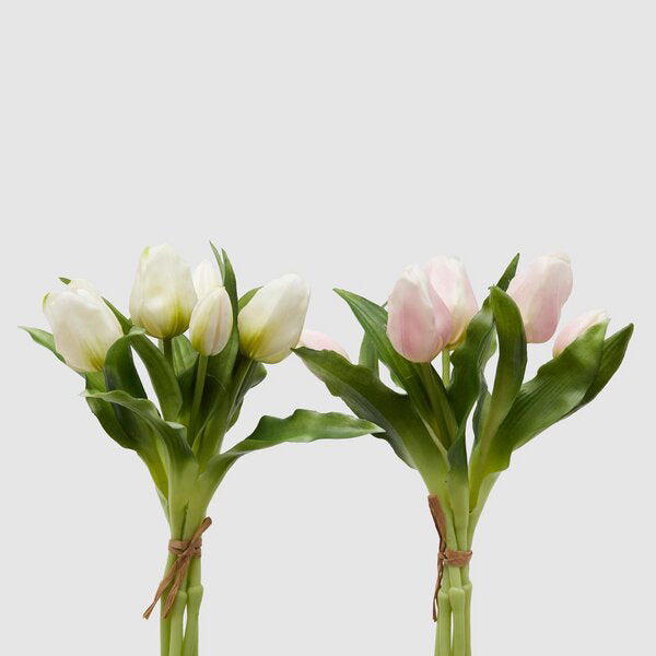 RAMO TULIPA OLIS BRANCO 28CM