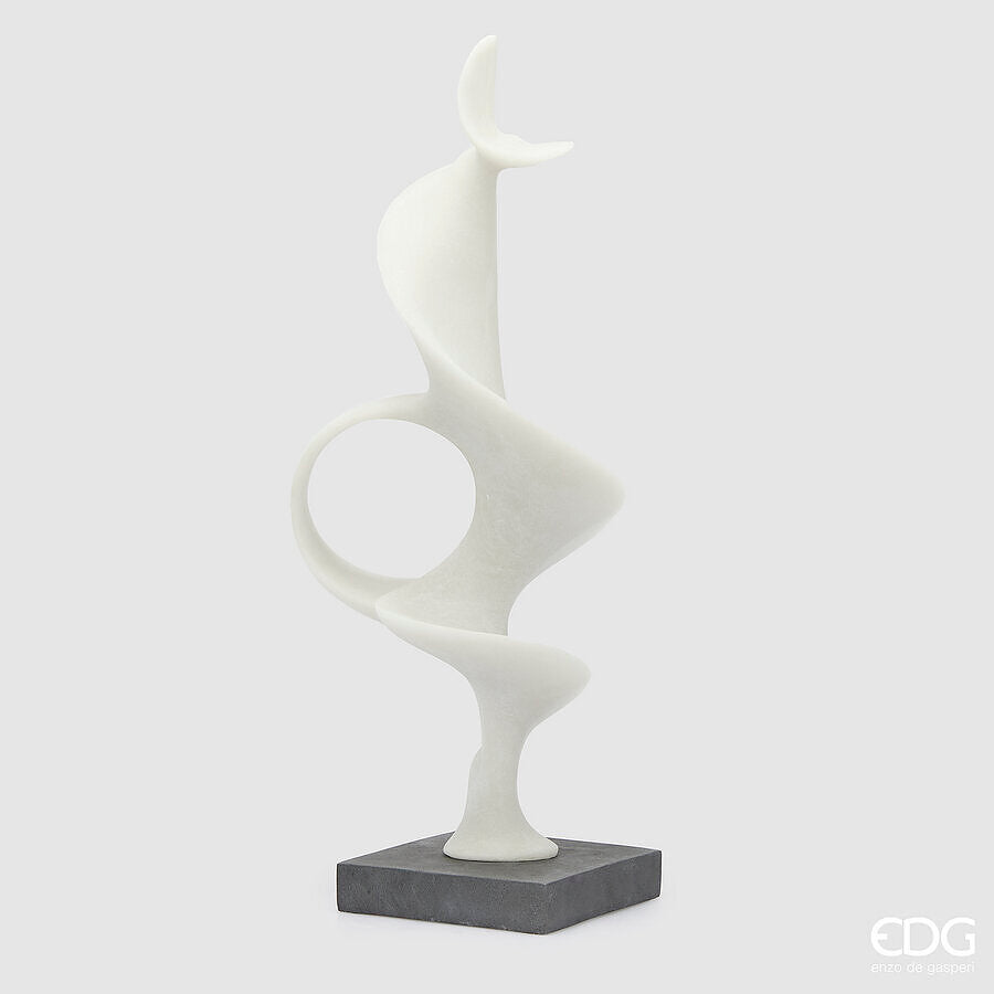ESCULTURA FLUID IVORY 70x19CM