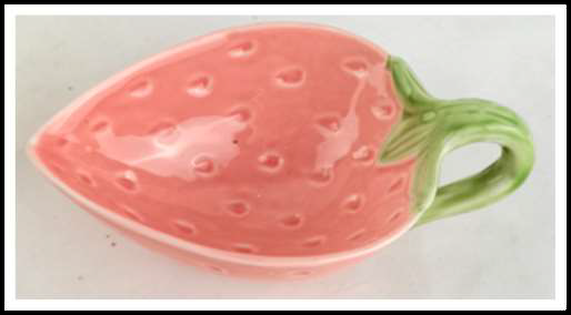 PRATO MORANGO ROSA 13x8x5CM