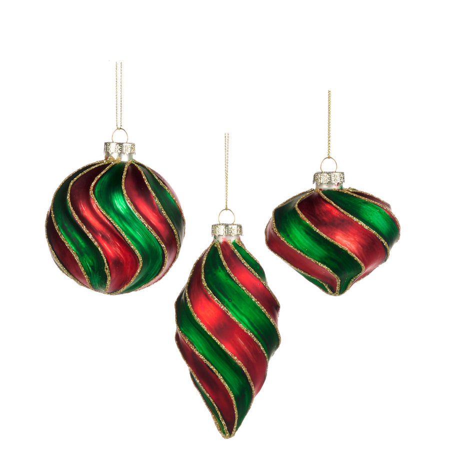 PERA VERMELHO/VERDE 8CM