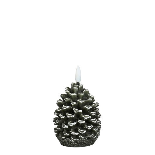 VELA PINHA VERDE LED 9x7