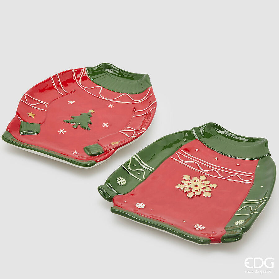 PRATO CAMISOLA VERMELHO/VERDE SORTIDAH.3 L.29 L.24