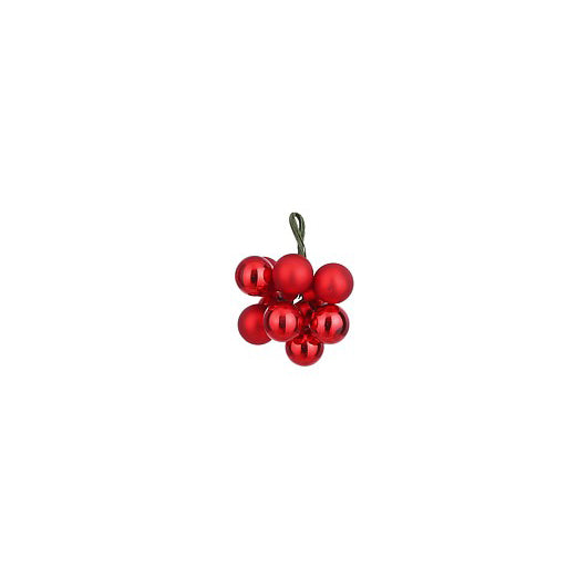 CONJUNTO MINI BOLAS VERMELHO 2CM