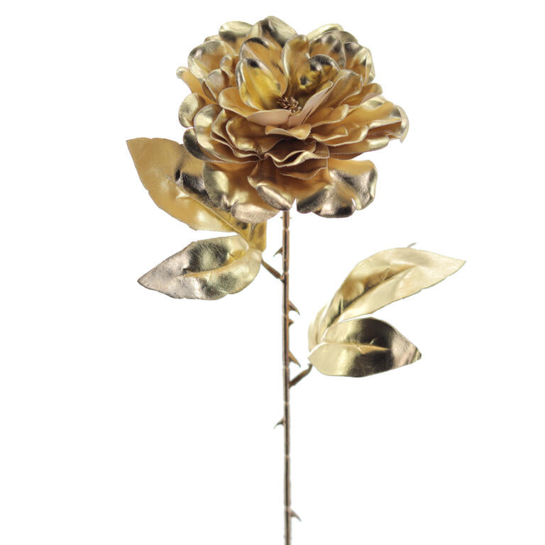 PEONIA DOURADO METALIZADO