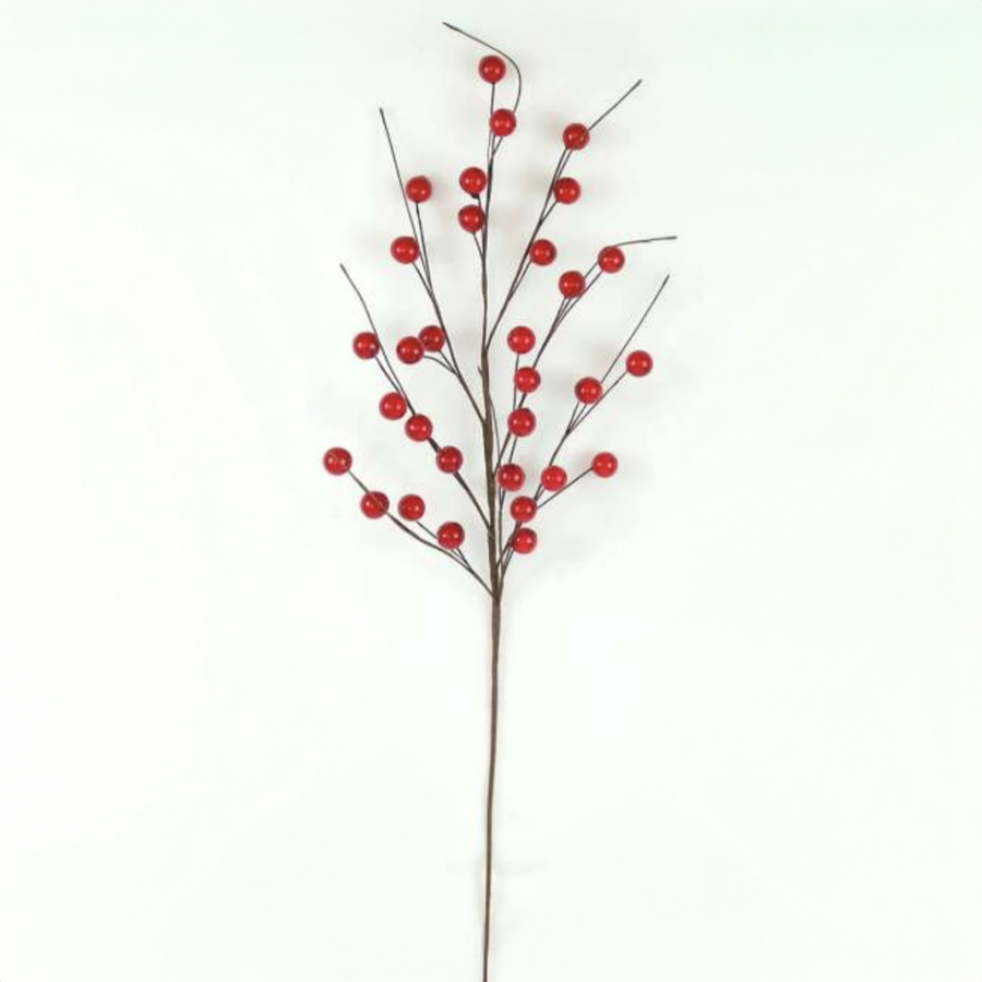 HASTE BAGAS VERMELHAS 63CM